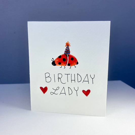 Geburtstag - Birthday-Lady