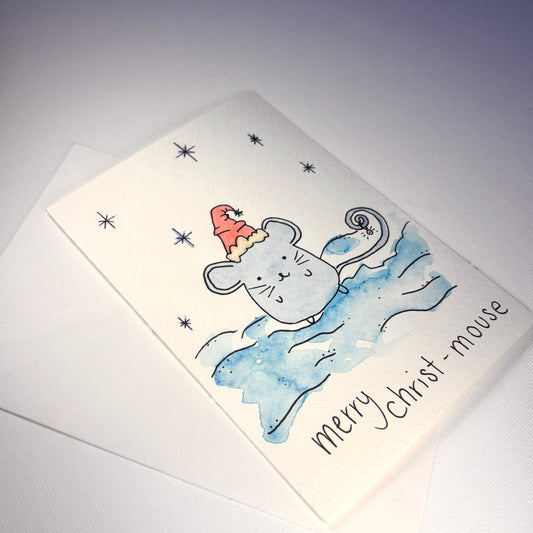 Weihnachten - merry christ-mouse