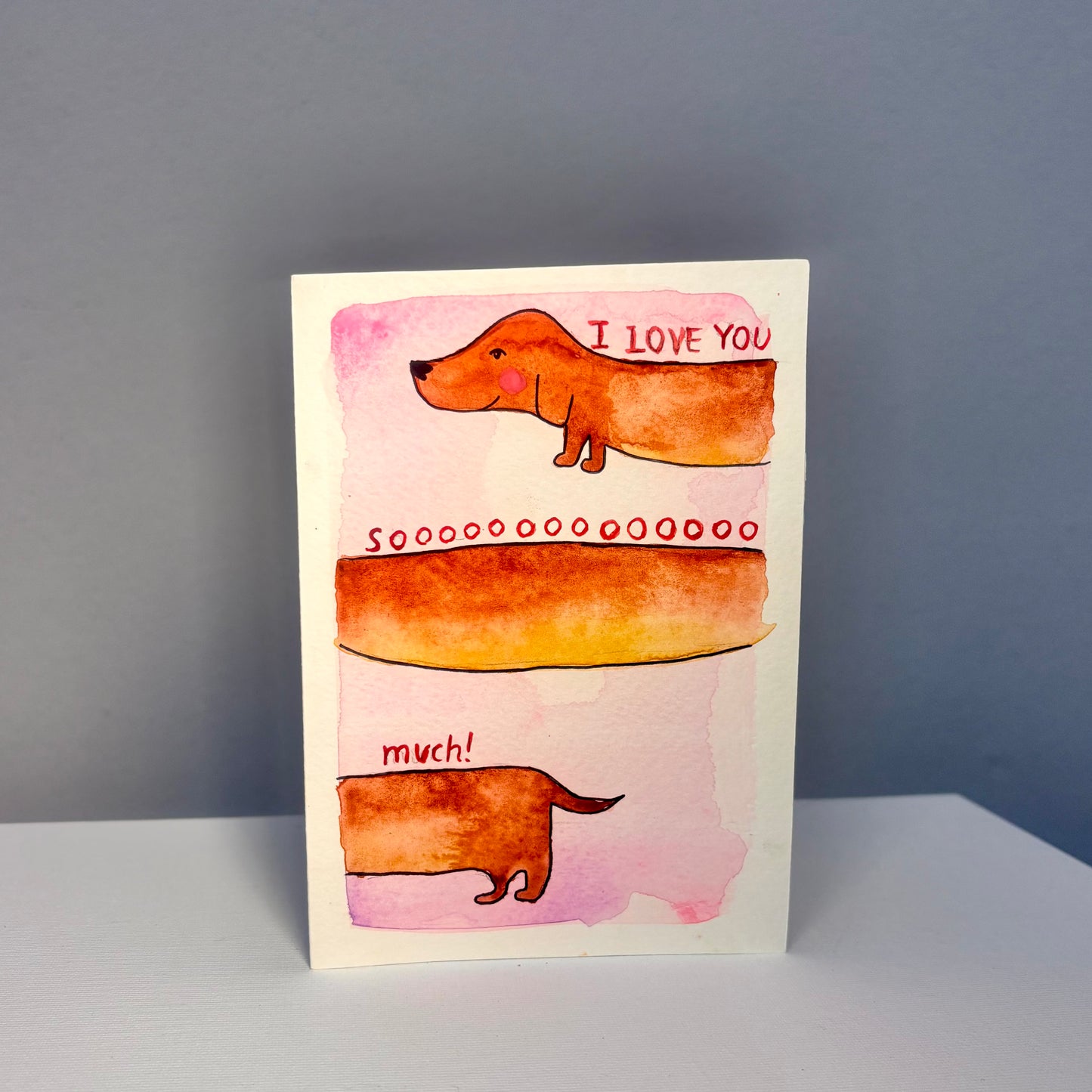 Liebe - Dackel - I love you soo much