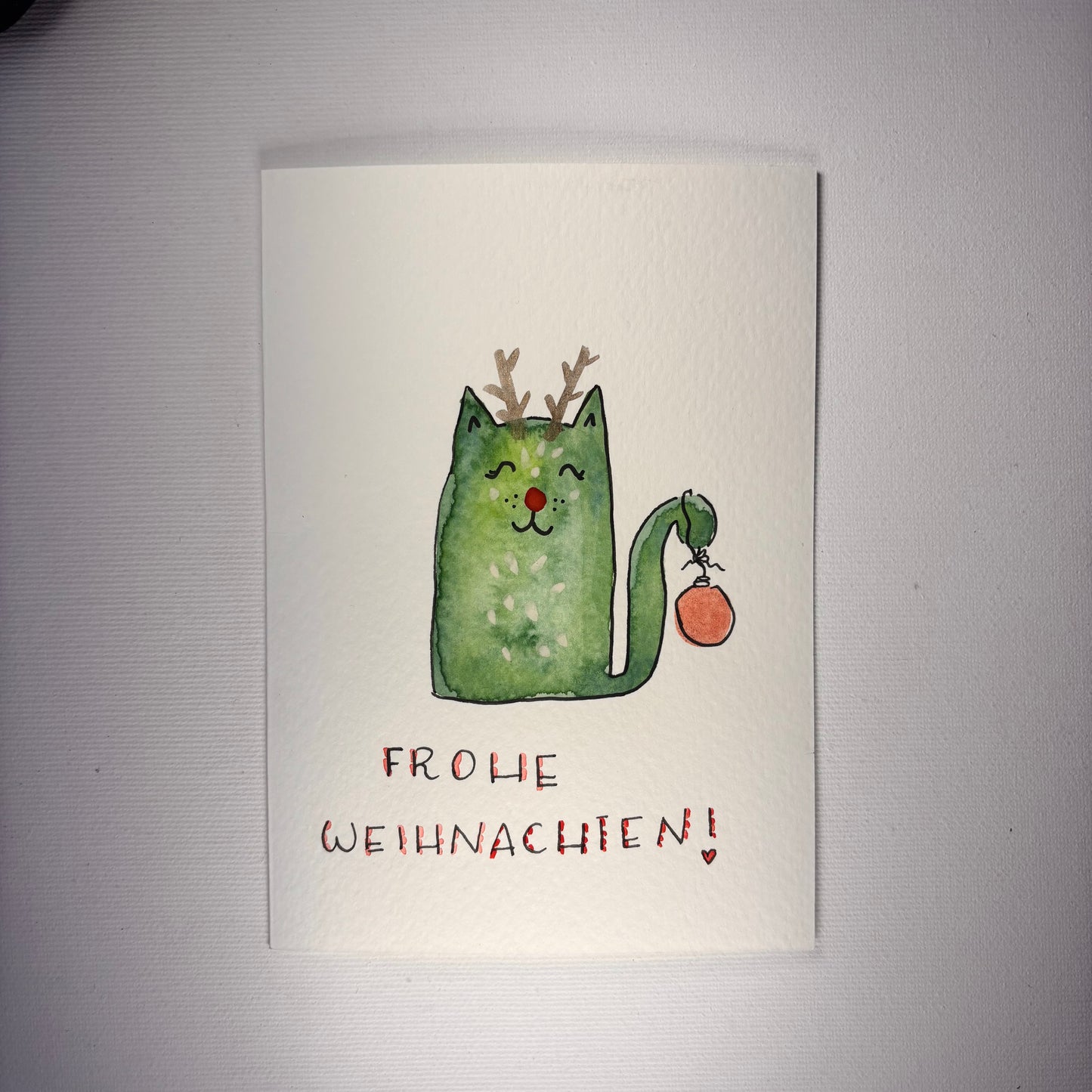 Weihnachten - Weihnachtskatze