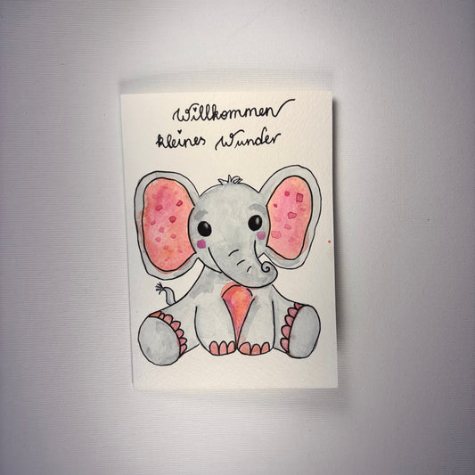 Geburt - Hello little Wonder Elephant