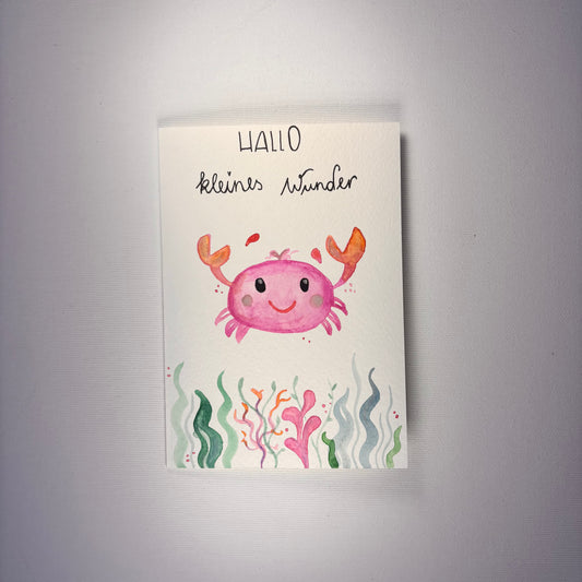 Geburt - Hello little Wonder Krebs