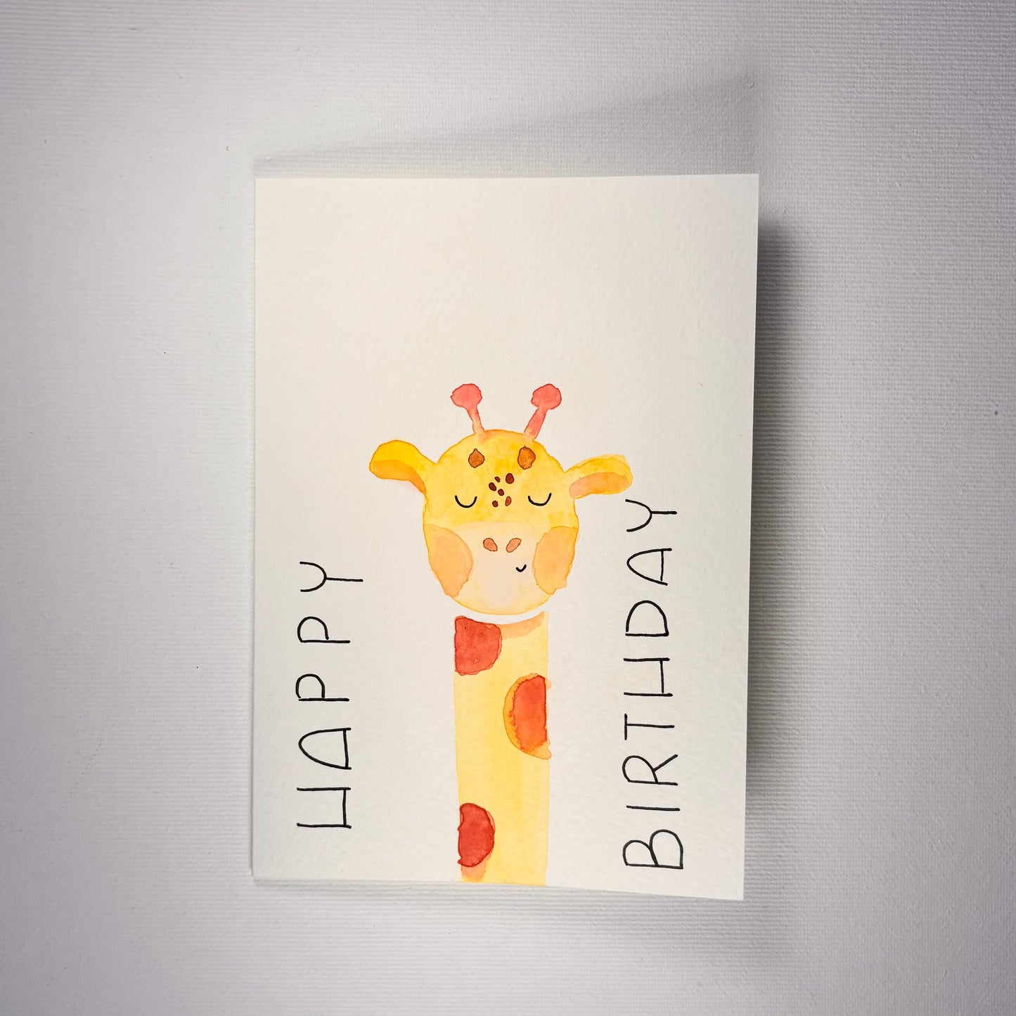 Geburtstag - Giraffe