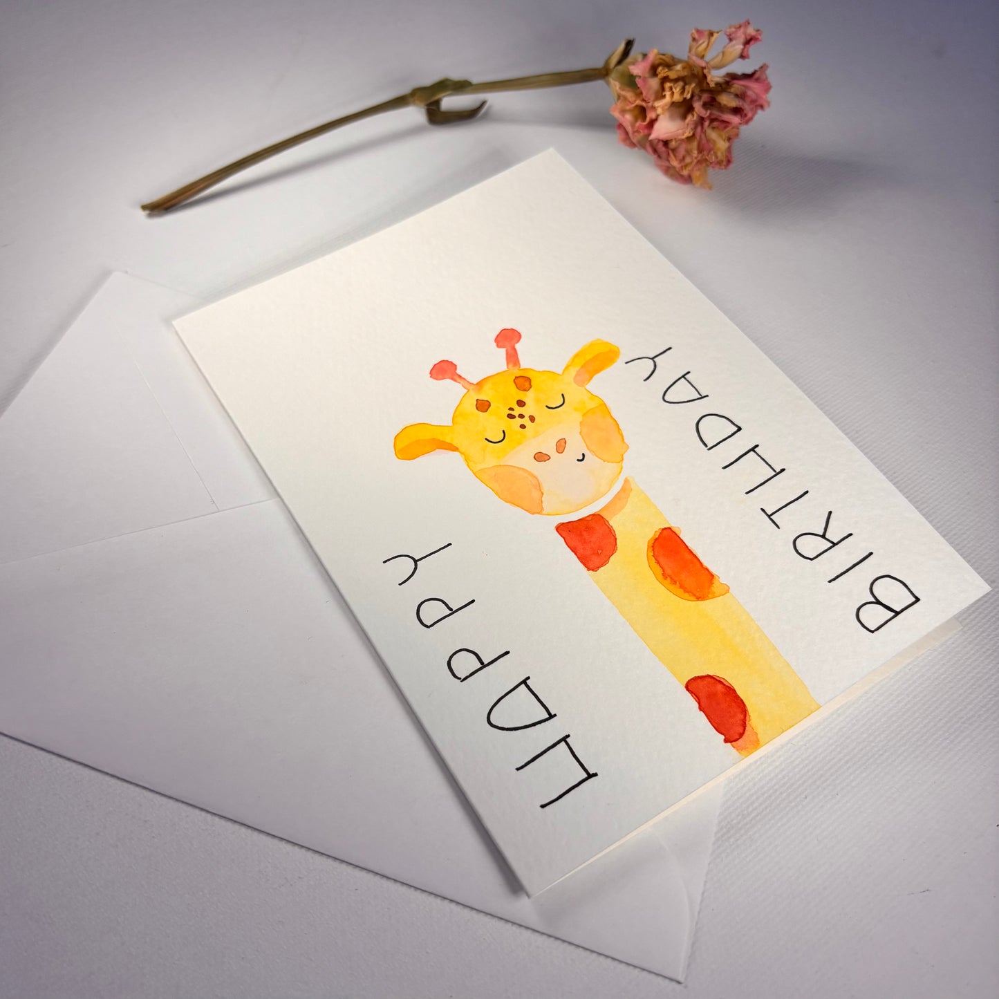 Geburtstag - Giraffe