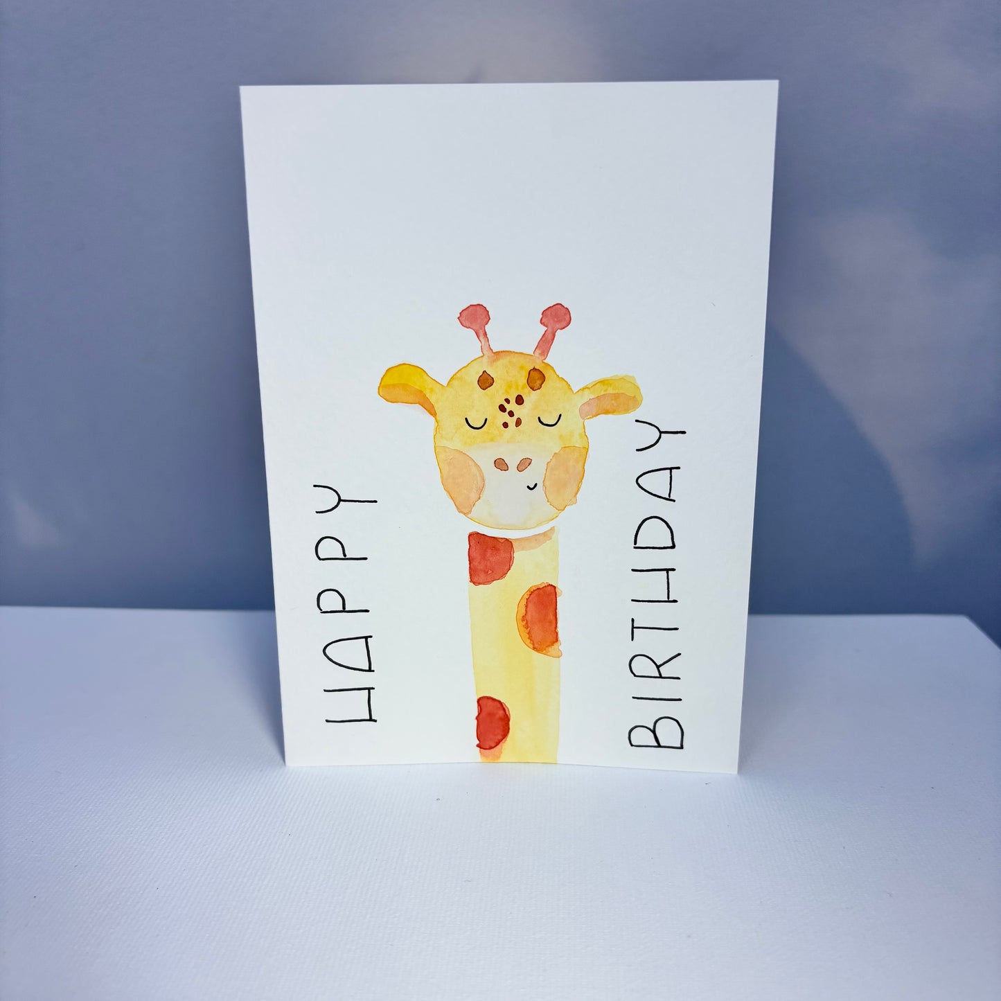 Geburtstag - Giraffe