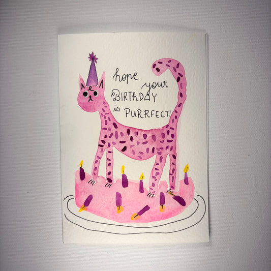 Geburtstag - Birthday cat