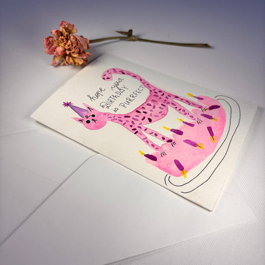 Geburtstag - Birthday cat