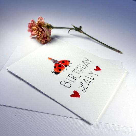 Geburtstag - Birthday-Lady