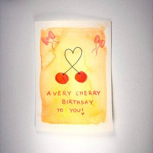 Geburtstag - A verry Cherry Birthday