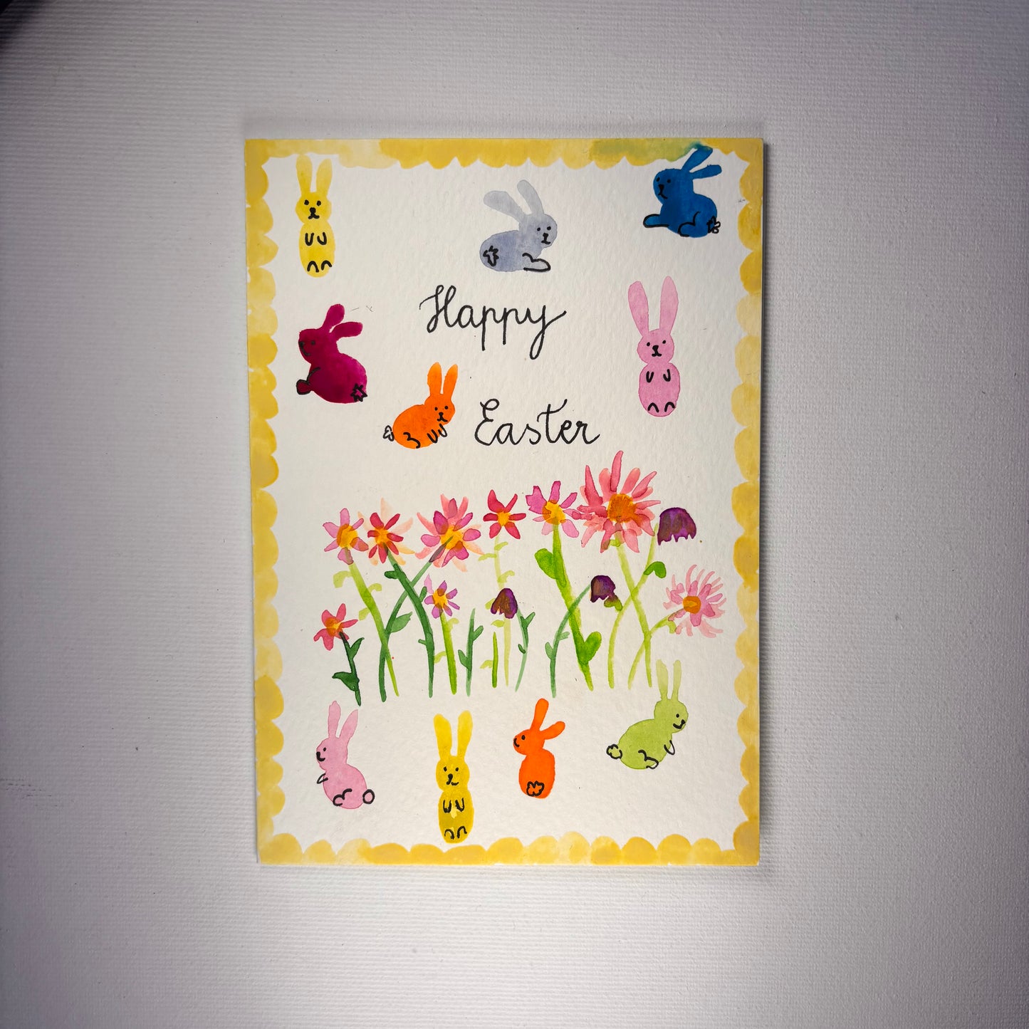 Ostern - Hasen in der Wiese