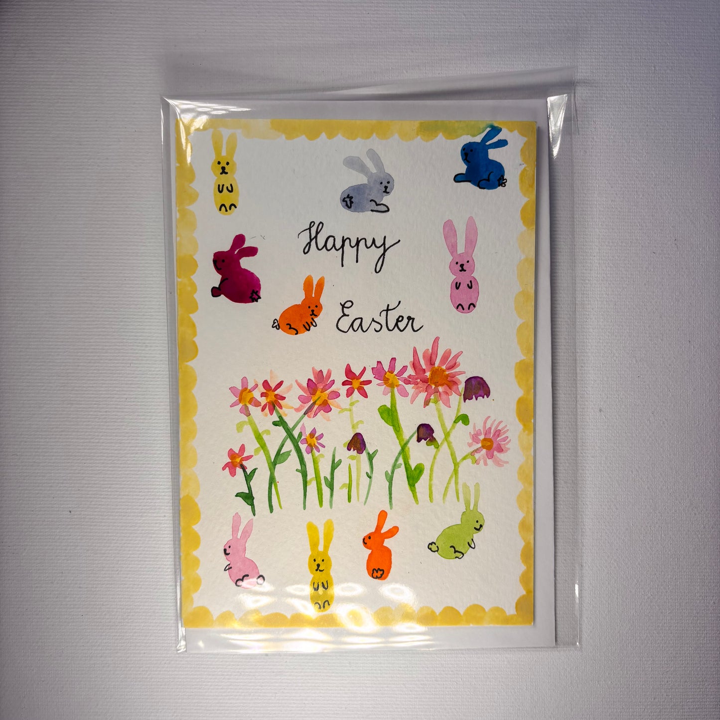 Ostern - Hasen in der Wiese