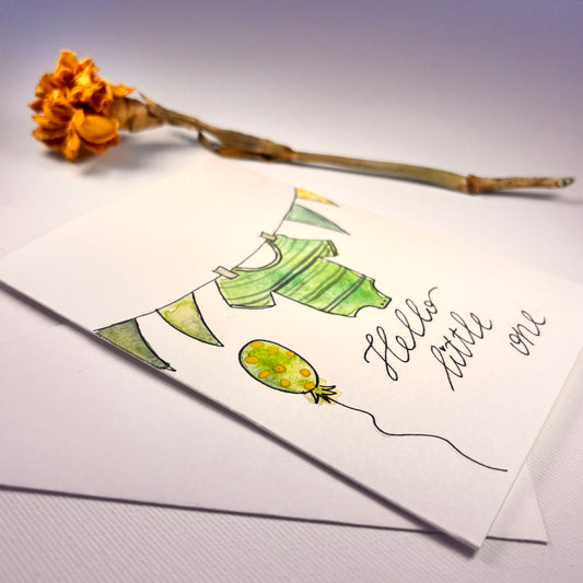 Geburt - Hello little one Strampler