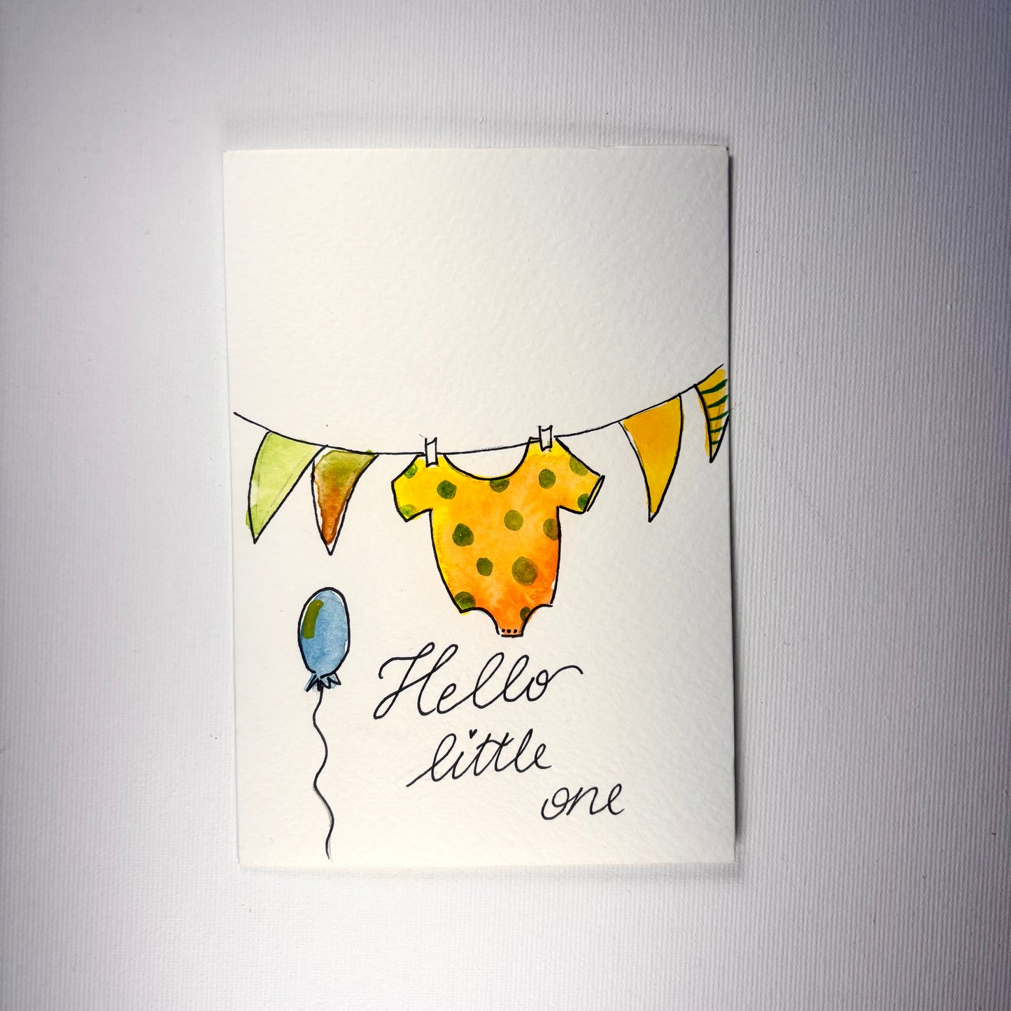 Geburt - Hello little one Strampler