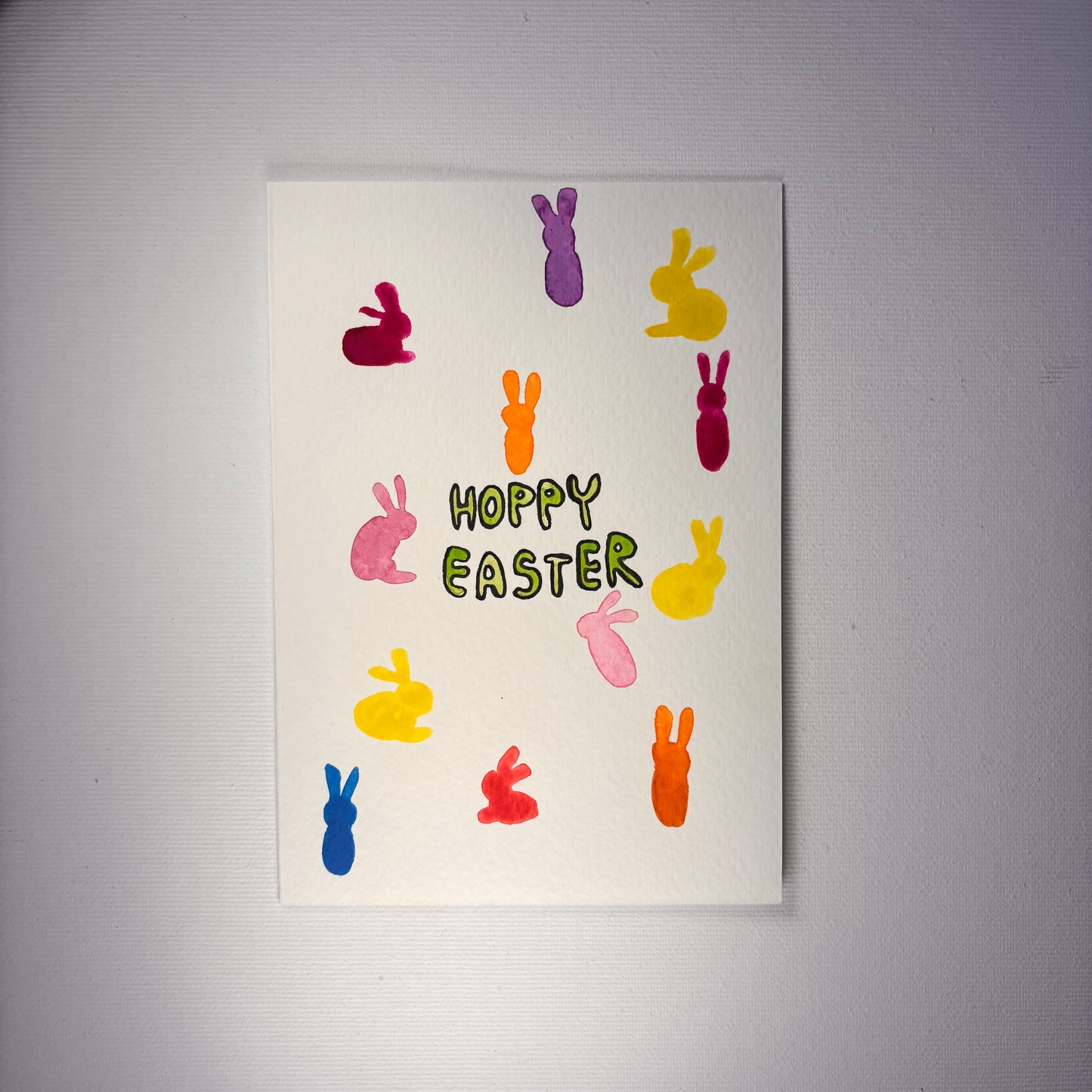 Ostern - Bunte Hasen