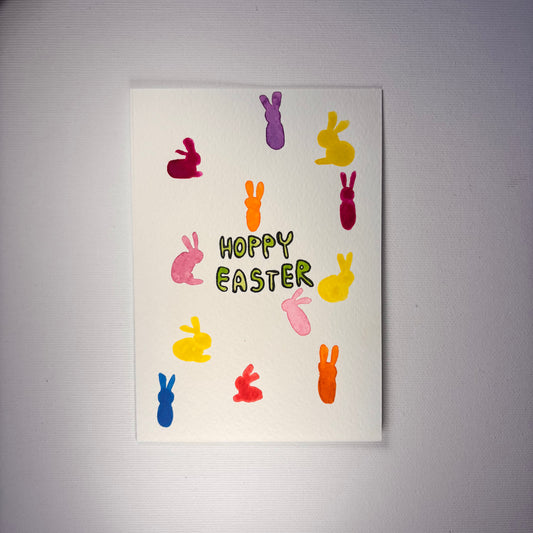 Ostern - Bunte Hasen