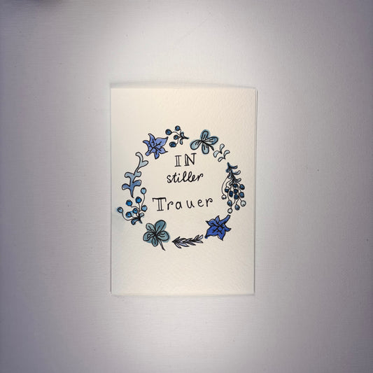 Trauer - In stiller Trauer