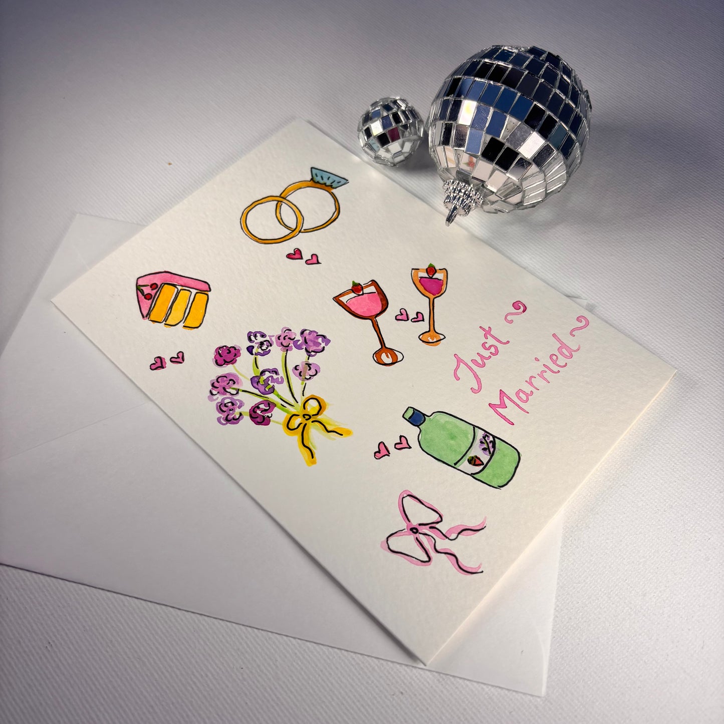 Hochzeit - Just Married Collage