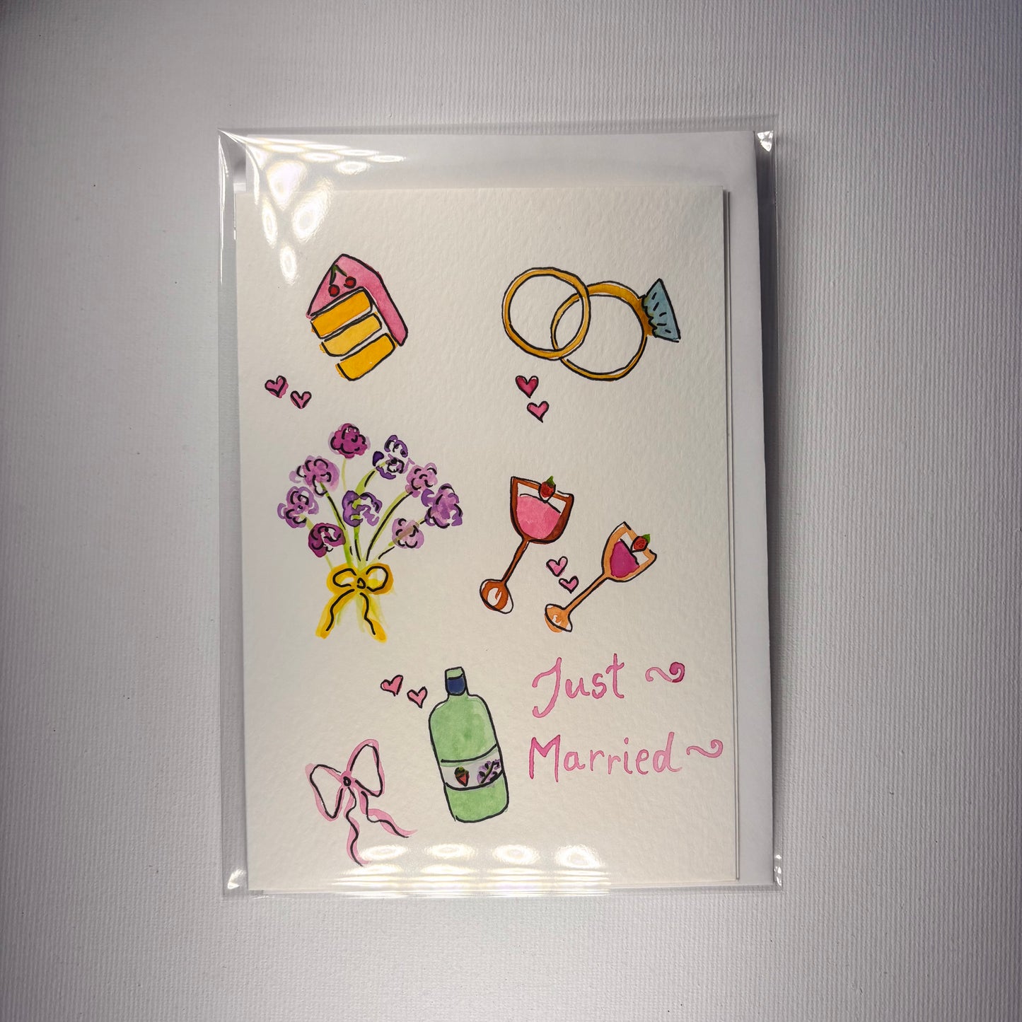 Hochzeit - Just Married Collage