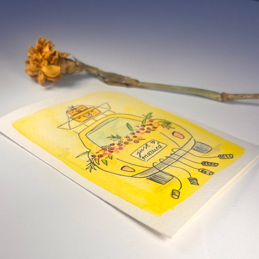 Hochzeit - Just Married Auto