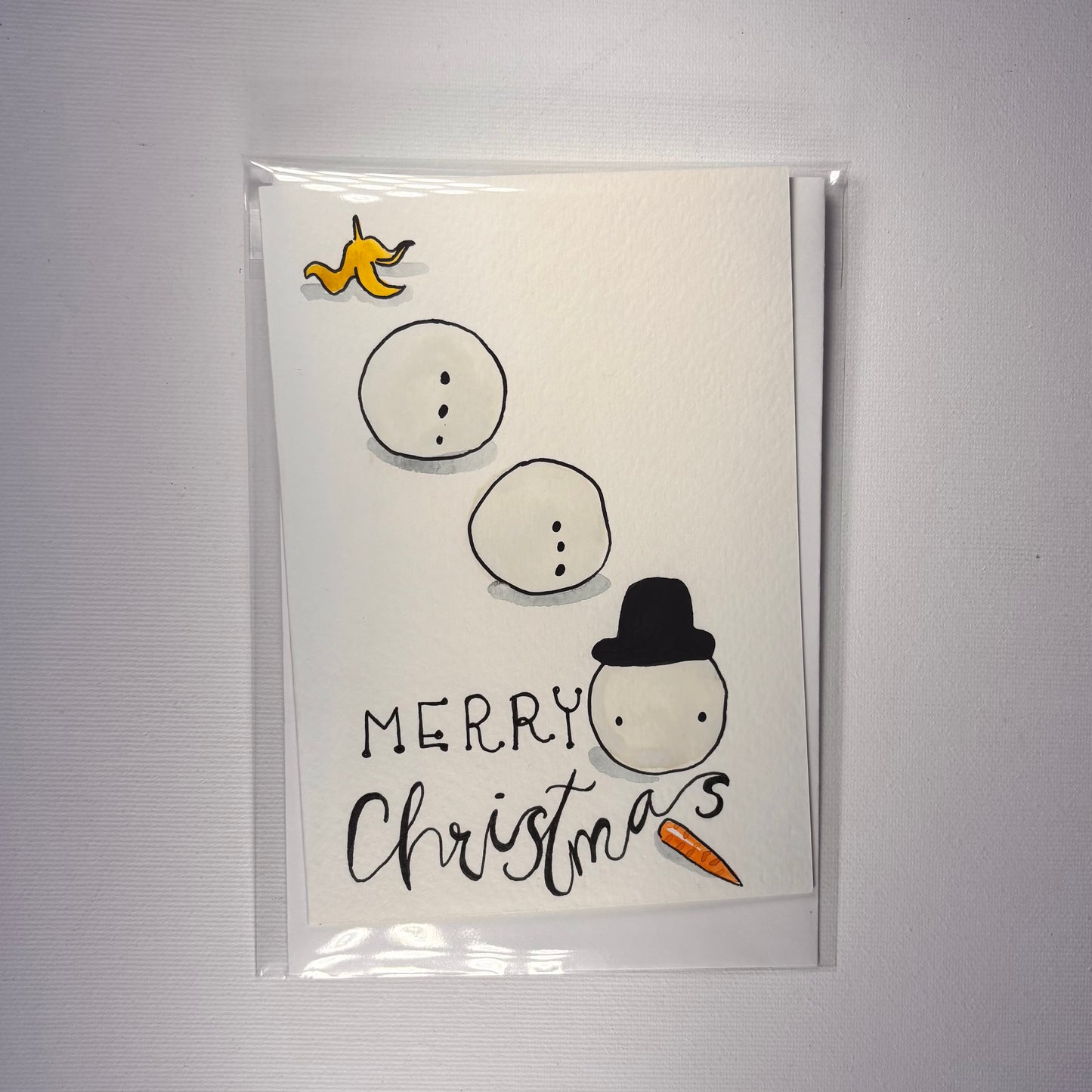 Weihnachten - Schneemann Merry Christmas