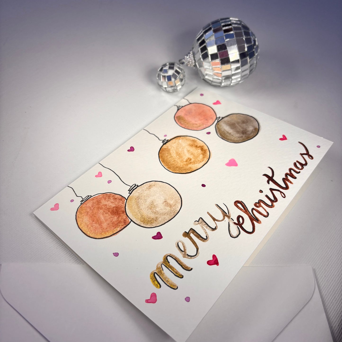 Weihnachten - Merry Christmas Weihnachtskugeln