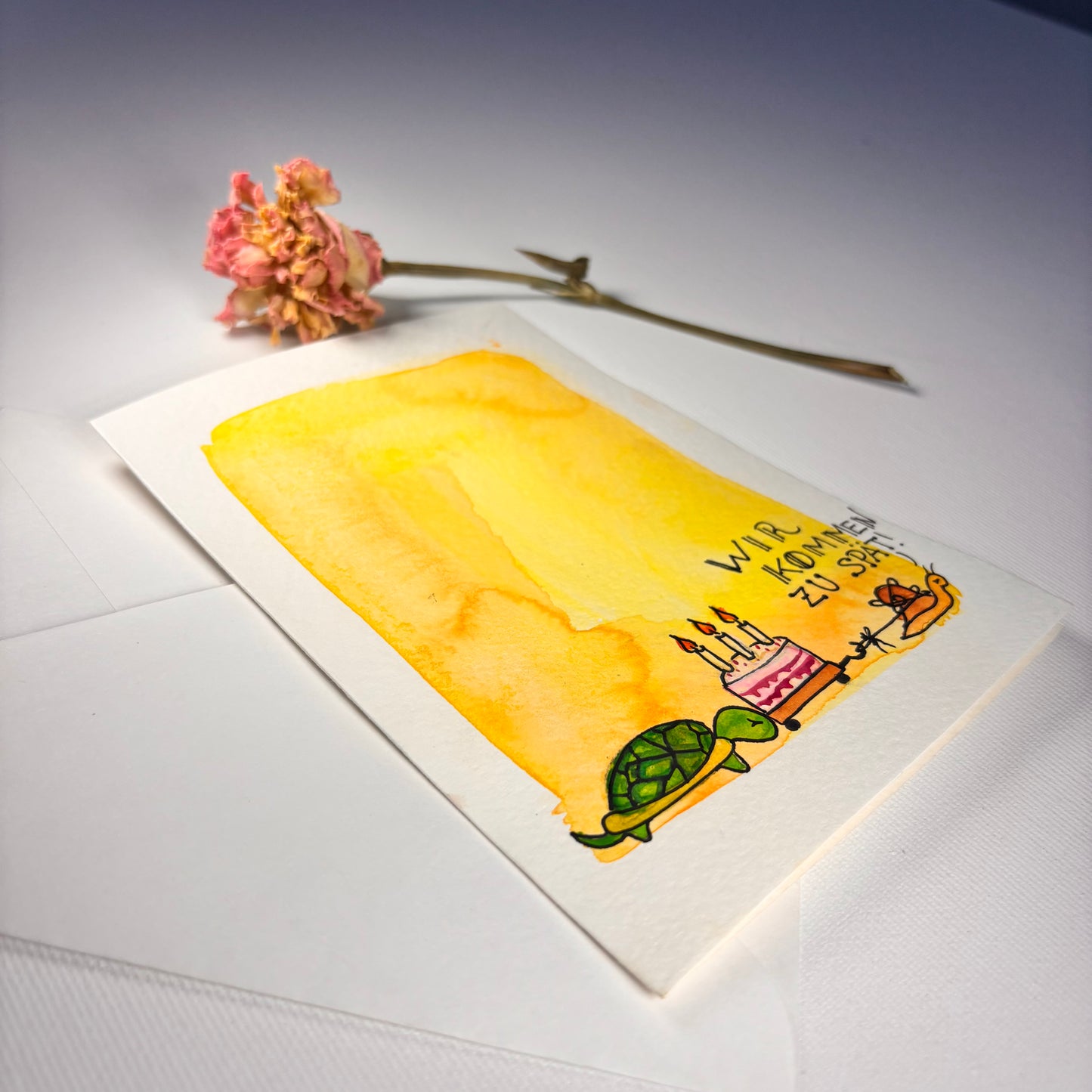 Geburtstag - Wir kommen zu spät